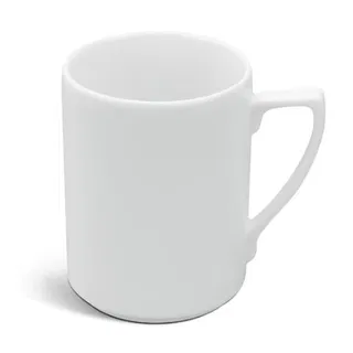 Ca thon quai số 7 sứ Minh Long 0.33 L - Jasmine - Trắng