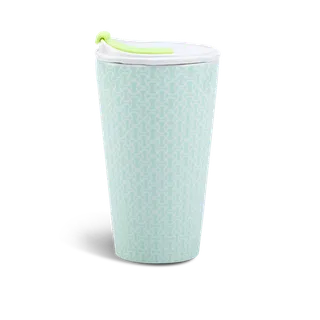 Ly sứ dưỡng sinh sứ Minh Long 0.48 L + nắp ống hút (K1) - Tiny 1 (LTH)